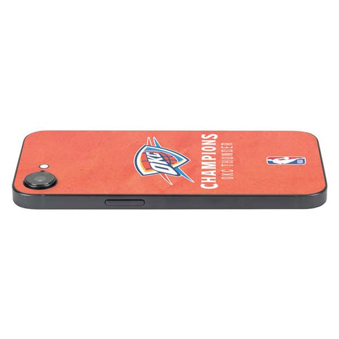 2025 NBA Champions Oklahoma City Thunder iPhone 16e Skin