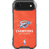 2025 NBA Champions Oklahoma City Thunder iPhone 17 Air Clear Case