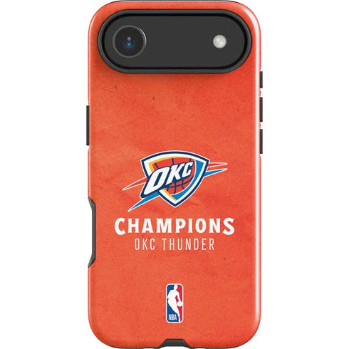 2025 NBA Champions Oklahoma City Thunder iPhone 17 Air Impact Case