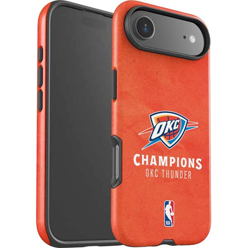 2025 NBA Champions Oklahoma City Thunder iPhone 17 Air Impact Case