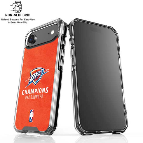 2025 NBA Champions Oklahoma City Thunder iPhone 17 Air MagSafe Case