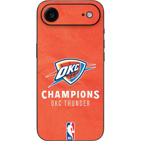 2025 NBA Champions Oklahoma City Thunder iPhone 17 Air Skin