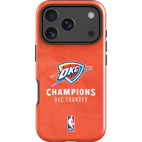 2025 NBA Champions Oklahoma City Thunder iPhone 17 Pro Impact Case