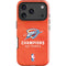 2025 NBA Champions Oklahoma City Thunder iPhone 17 Pro Max Impact Case