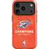 2025 NBA Champions Oklahoma City Thunder iPhone 17 Pro Max Magsafe Impact Case