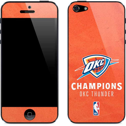 2025 NBA Champions Oklahoma City Thunder iPhone 5/5s/5SE Skin