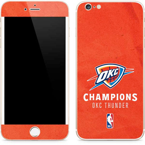 2025 NBA Champions Oklahoma City Thunder iPhone 6/6s Plus Skin