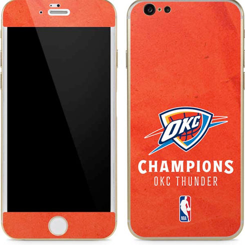 2025 NBA Champions Oklahoma City Thunder iPhone 6/6s Skin