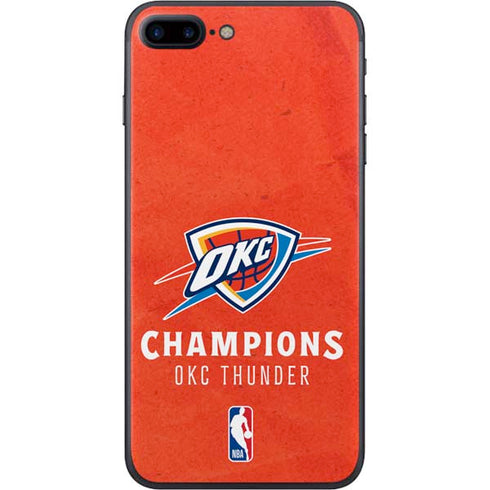 2025 NBA Champions Oklahoma City Thunder iPhone 8 Plus Skin