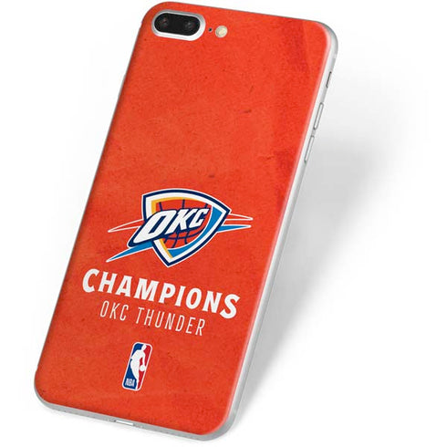 2025 NBA Champions Oklahoma City Thunder iPhone 8 Plus Skin