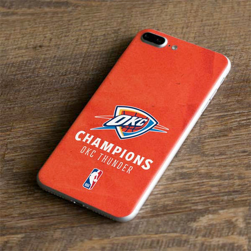 2025 NBA Champions Oklahoma City Thunder iPhone 8 Plus Skin