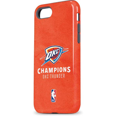 2025 NBA Champions Oklahoma City Thunder iPhone 8 Pro Case