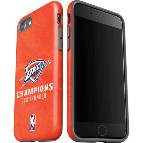 2025 NBA Champions Oklahoma City Thunder iPhone SE (2nd & 3rd Gen) Pro Case