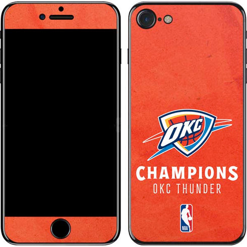 2025 NBA Champions Oklahoma City Thunder iPhone SE (2nd & 3rd Gen) Skin