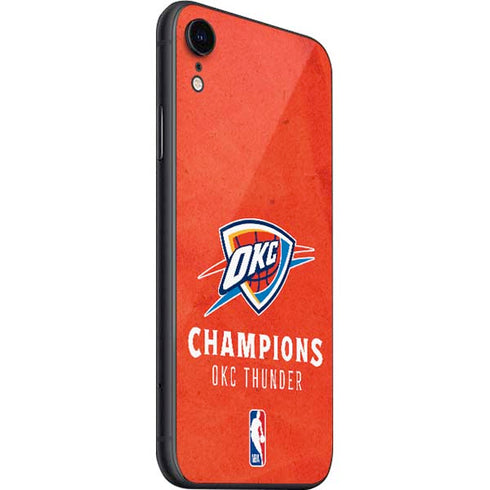 2025 NBA Champions Oklahoma City Thunder iPhone SE (2nd & 3rd Gen) Skin