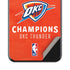 2025 NBA Champions Oklahoma City Thunder iPhone SE (2nd & 3rd Gen) Skin