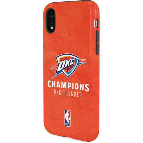 2025 NBA Champions Oklahoma City Thunder iPhone XR Pro Case