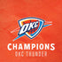 2025 NBA Champions Oklahoma City Thunder iPhone XR Pro Case
