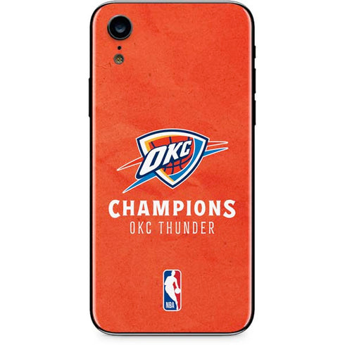 2025 NBA Champions Oklahoma City Thunder iPhone XR Skin