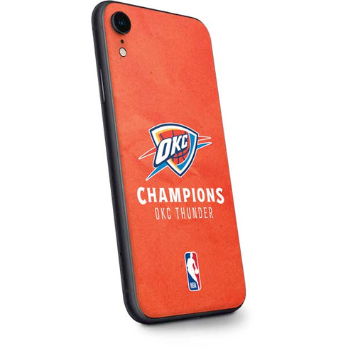 2025 NBA Champions Oklahoma City Thunder iPhone XR Skin