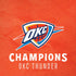 2025 NBA Champions Oklahoma City Thunder iPhone XS Max Skin