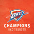 2025 NBA Champions Oklahoma City Thunder iPhone XS Skin