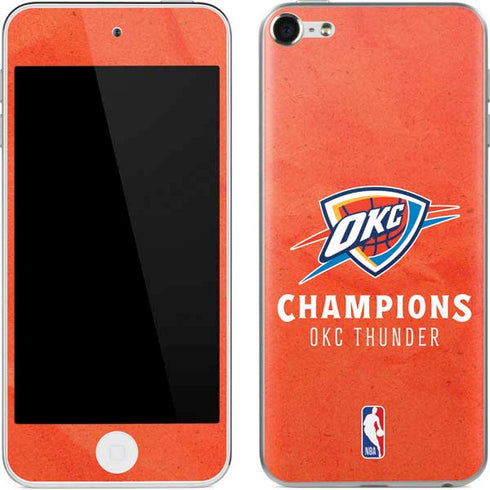 2025 NBA Champions Oklahoma City Thunder Apple iPod Skin