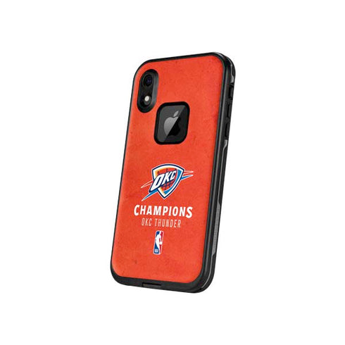 2025 NBA Champions Oklahoma City Thunder LifeProof Fre iPhone Skin