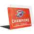 2025 NBA Champions Oklahoma City Thunder MacBook Air 13in M1 (2021) Case plus Skin