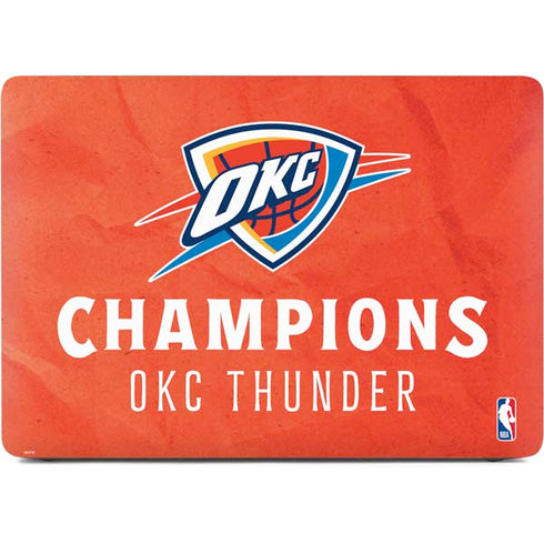 2025 NBA Champions Oklahoma City Thunder Apple MacBook Air Skin