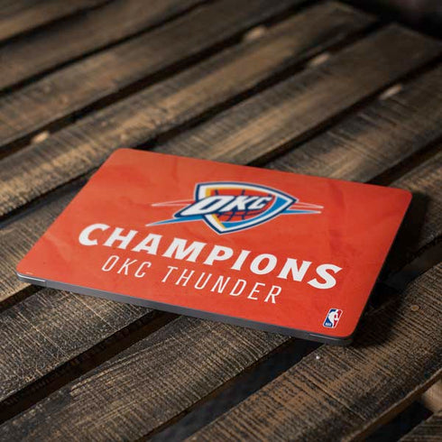 2025 NBA Champions Oklahoma City Thunder Apple MacBook Air Skin