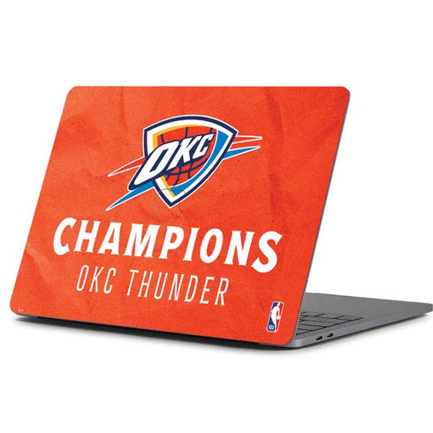 2025 NBA Champions Oklahoma City Thunder Apple MacBook Pro 13-inch Skin