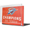2025 NBA Champions Oklahoma City Thunder MacBook Pro 14in (2021-24) Case plus Skin