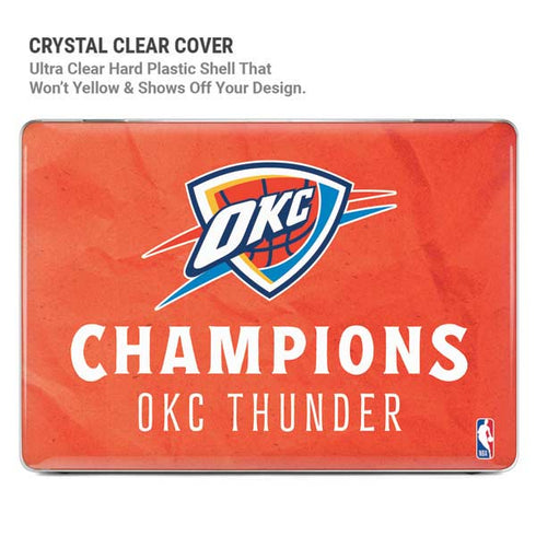 2025 NBA Champions Oklahoma City Thunder MacBook Pro 14in (2021-24) Case plus Skin