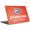 2025 NBA Champions Oklahoma City Thunder Apple MacBook Pro 15-inch Skin