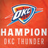 2025 NBA Champions Oklahoma City Thunder Apple MacBook Pro 15-inch Skin