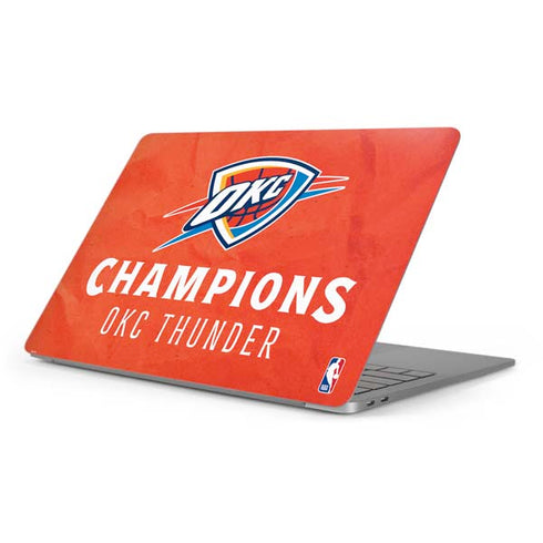 2025 NBA Champions Oklahoma City Thunder Apple MacBook Pro 16-inch Skin