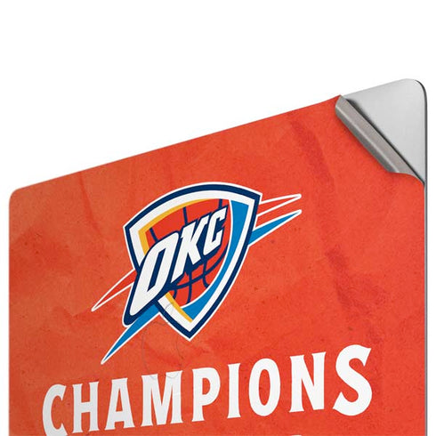 2025 NBA Champions Oklahoma City Thunder Apple MacBook Pro 16-inch Skin