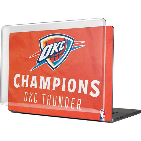 2025 NBA Champions Oklahoma City Thunder MacBook Pro 16in (2021-25) Case plus Skin