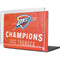 2025 NBA Champions Oklahoma City Thunder MacBook Pro 16in (2021-25) Case plus Skin