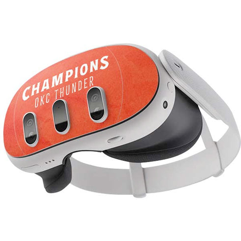 2025 NBA Champions Oklahoma City Thunder Meta Quest 3 Skin