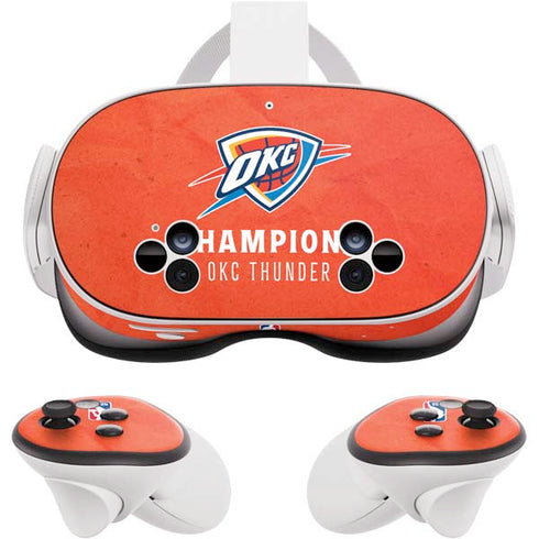 2025 NBA Champions Oklahoma City Thunder Meta Quest 3S Skin