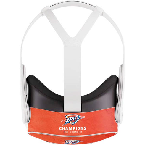 2025 NBA Champions Oklahoma City Thunder Meta Quest 3S Skin