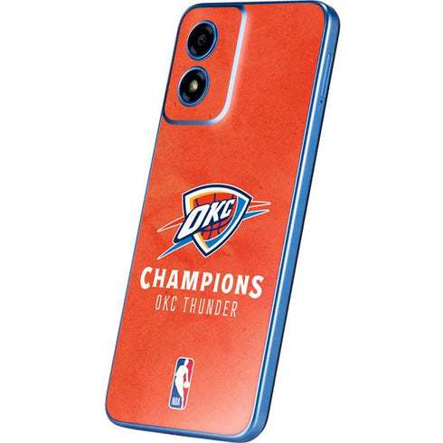 2025 NBA Champions Oklahoma City Thunder Moto G Play 4G (2024) Skin