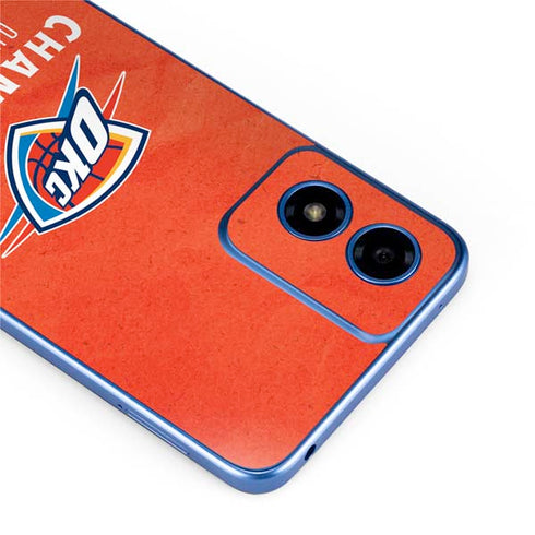 2025 NBA Champions Oklahoma City Thunder Moto G Play 4G (2024) Skin