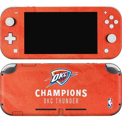 2025 NBA Champions Oklahoma City Thunder Nintendo Skins