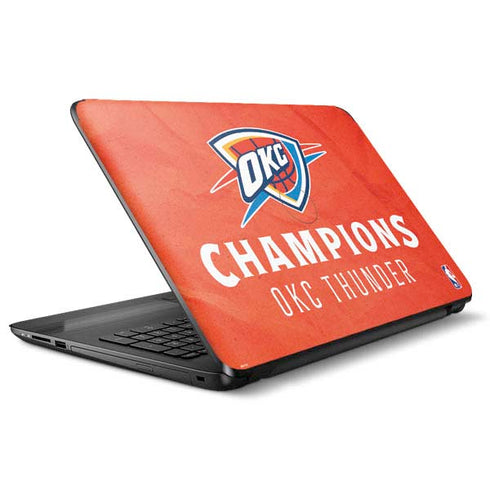 2025 NBA Champions Oklahoma City Thunder HP Notebook Skin