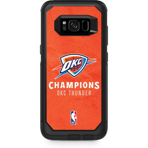 2025 NBA Champions Oklahoma City Thunder Otterbox Commuter Galaxy Skin