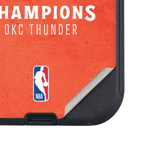 2025 NBA Champions Oklahoma City Thunder Otterbox Defender iPhone Skin