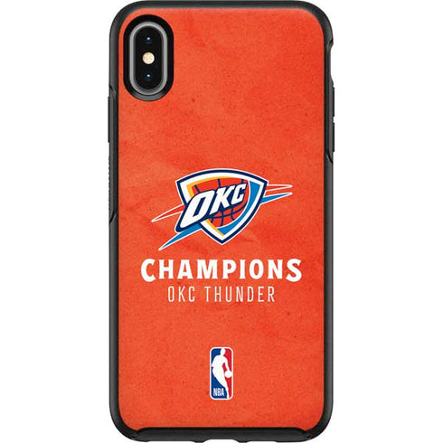 2025 NBA Champions Oklahoma City Thunder Otterbox Symmetry iPhone Skin